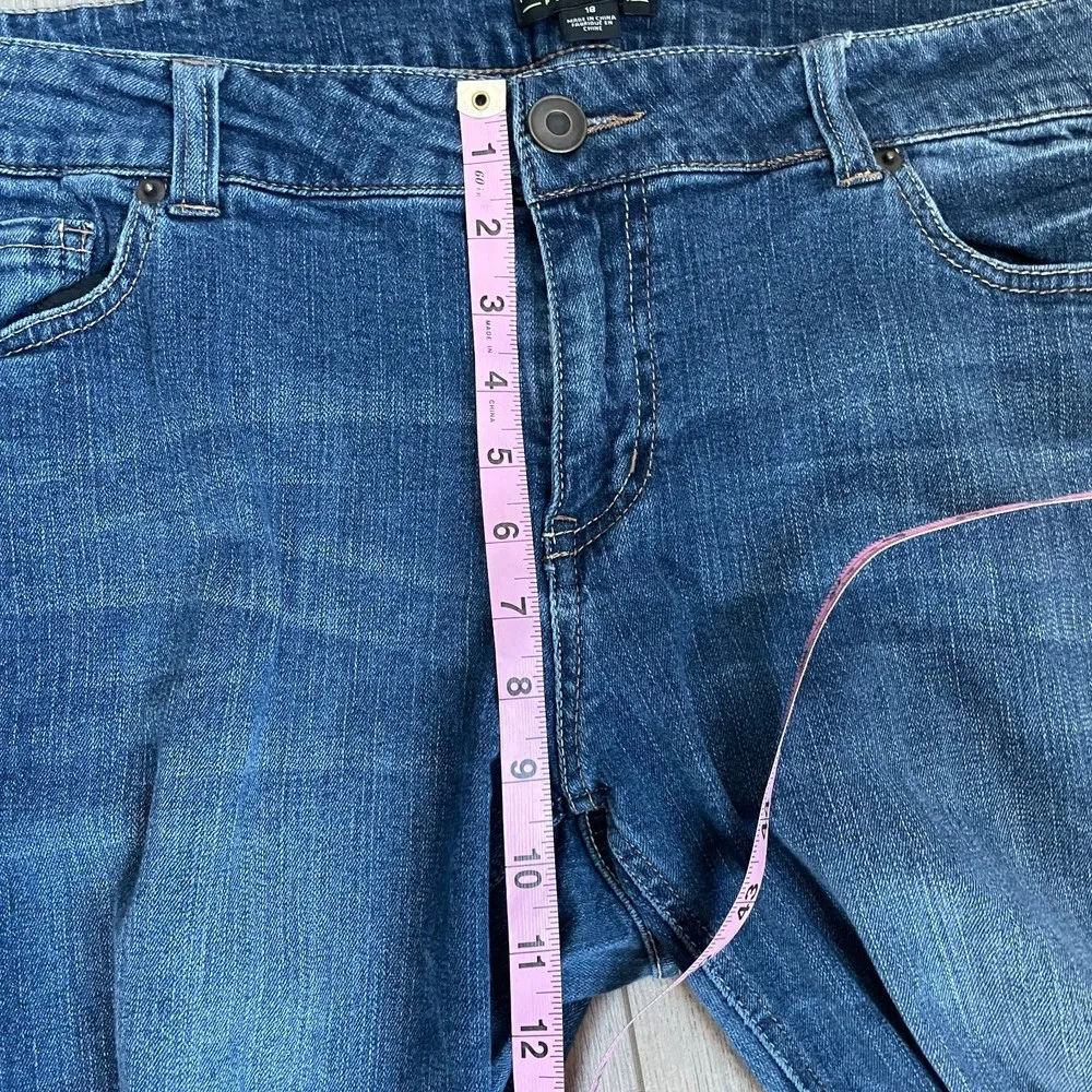 Forever 21 blue denim skinny jeans distressed - Image 6