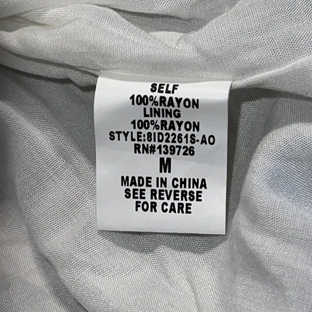 Wild Honey medium plunge v-neck dark green floral print long sleeve mini dress - Image 10