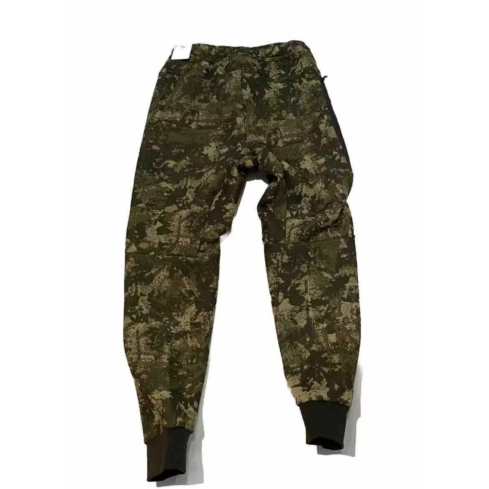 Nike Sportswear‎ Tech Fleece Track Pants Mens Sz S Joggers Camo Olive Green NWT - Image 2