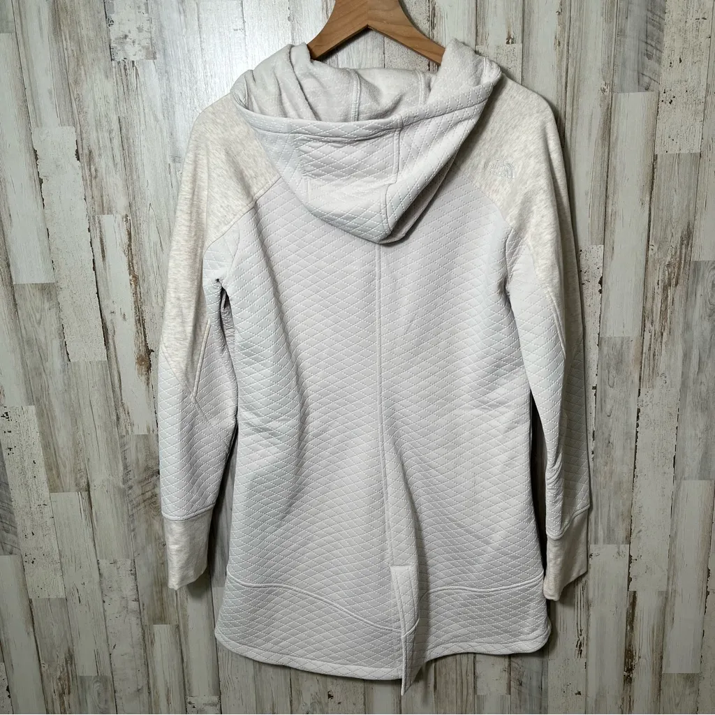 North Face Recover Up Quilted Coat Off White Cream Womens‎ Medium - Image 6