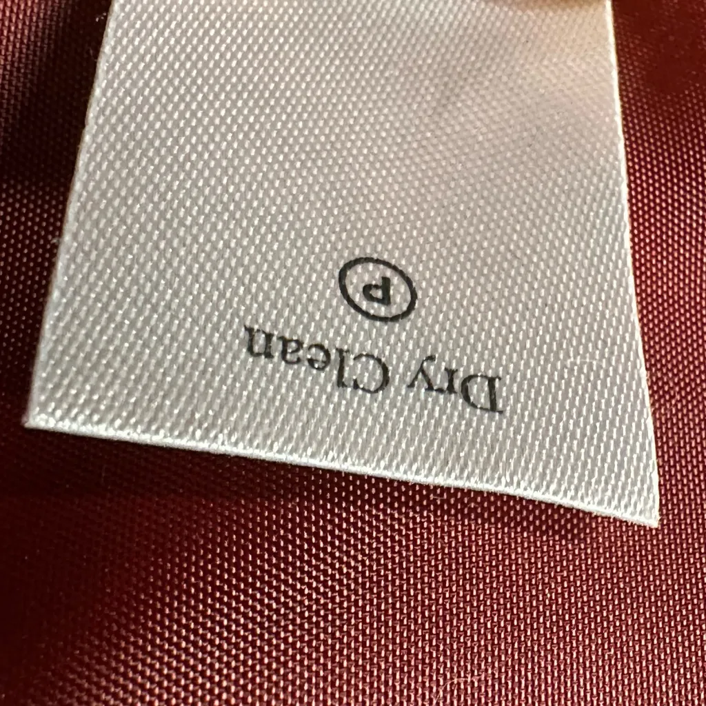 Coldwater Creek‎ Women's Size PL (14-16) Burgundy Red Tapestry Jacquard Blazer - Image 10