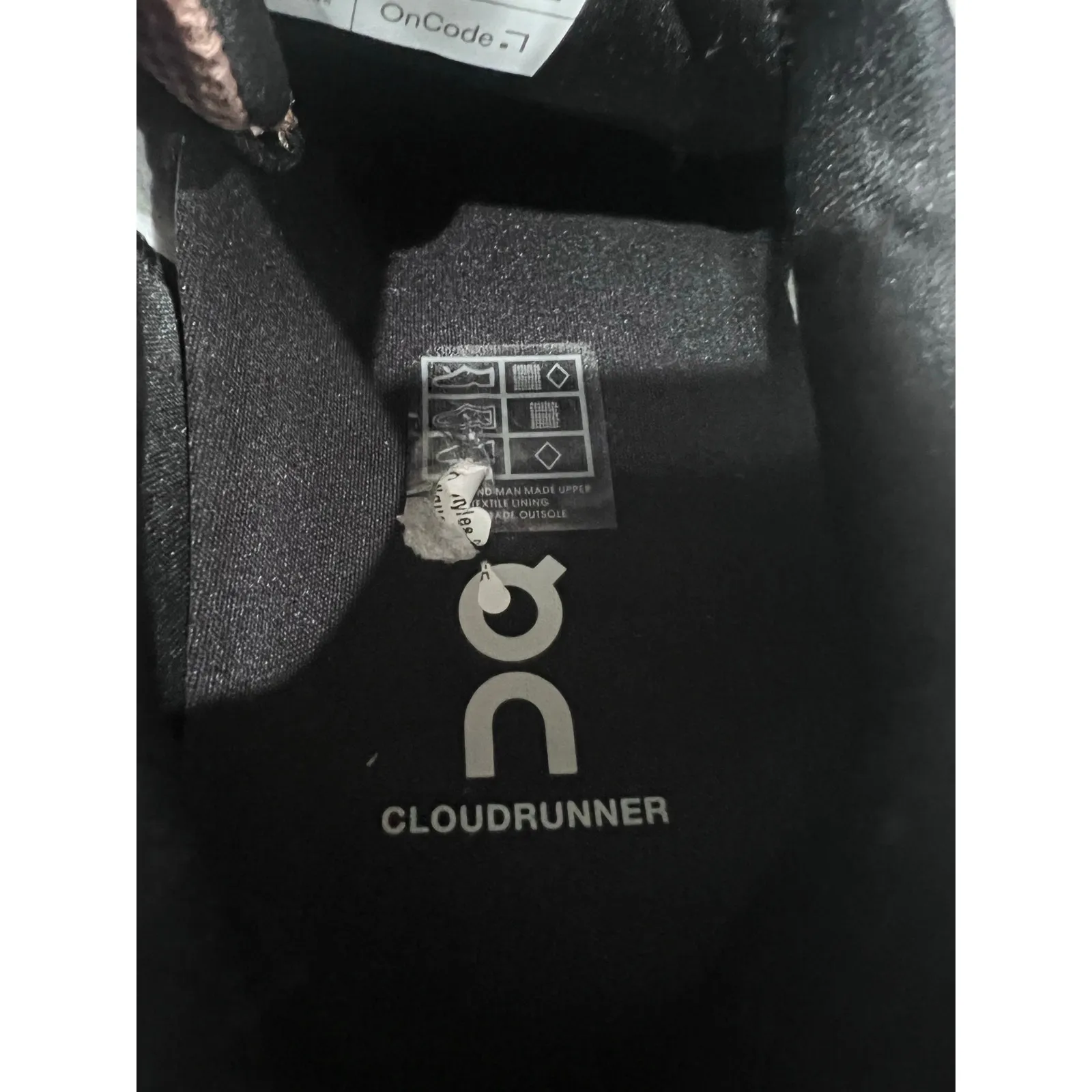 On Running Cloudrunner Women’s 10.5 White Rose Blush Running Shoes Sneakers - Image 6