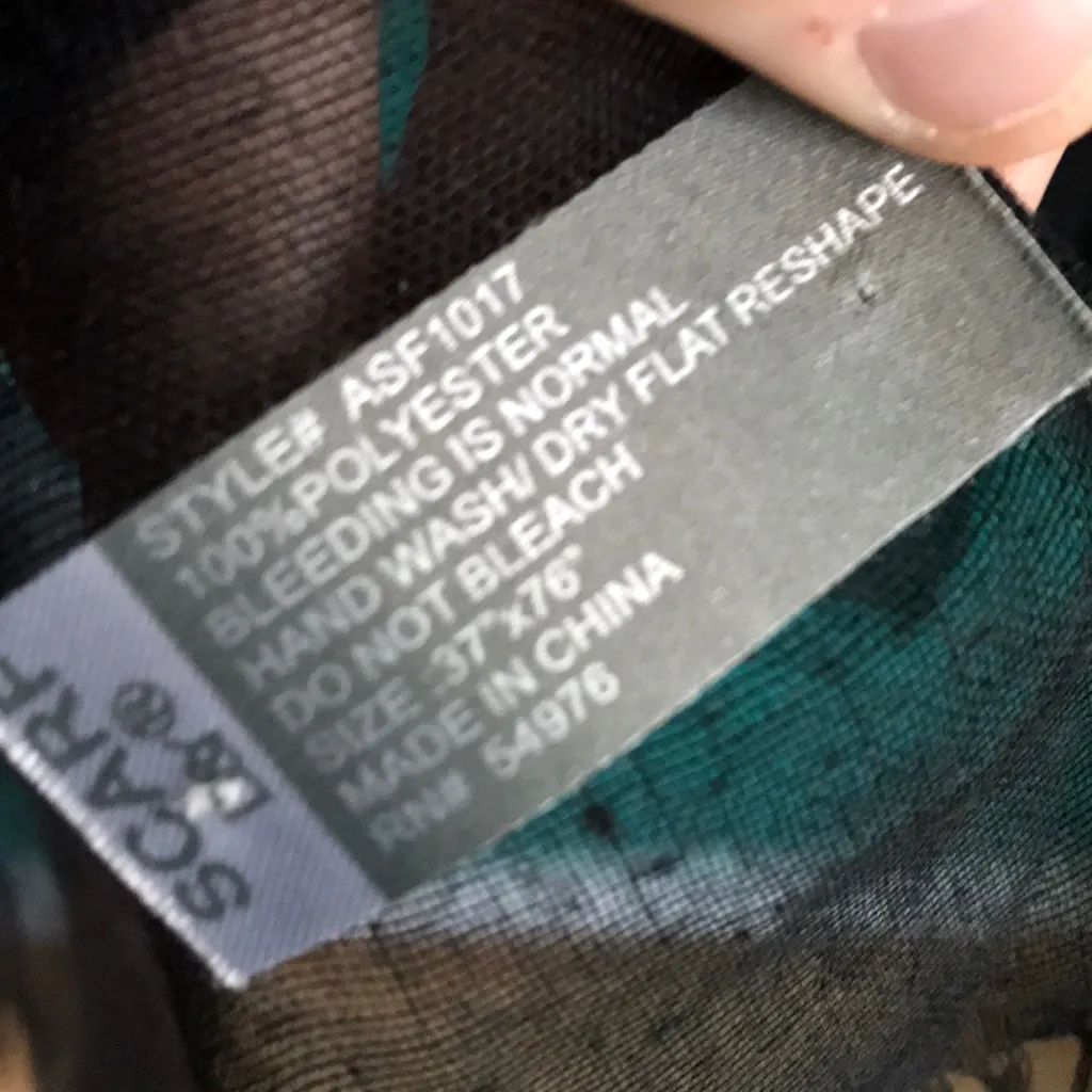 Ombré Designer Scarf Pink - Image 2