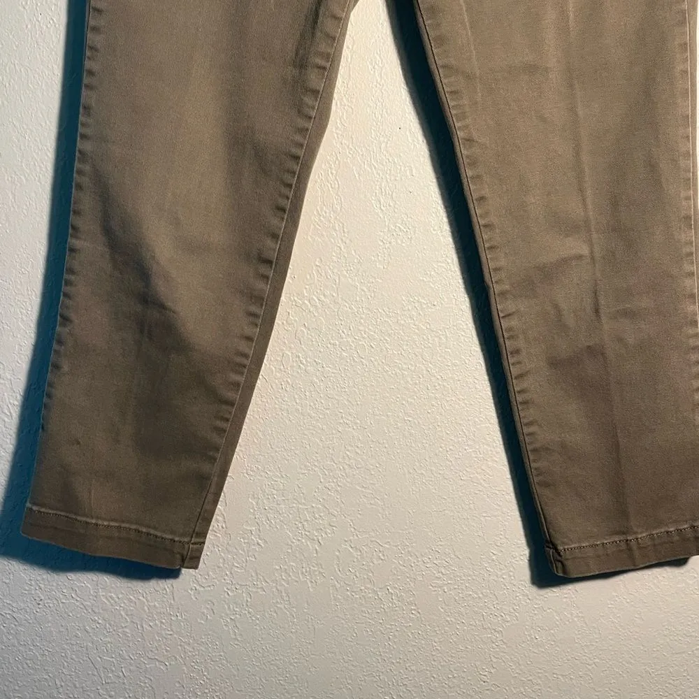 Kut from the Kloth Brown Relaxed Trousers Ankle-Length Chino GWEN SZ 0 Straight - Image 2