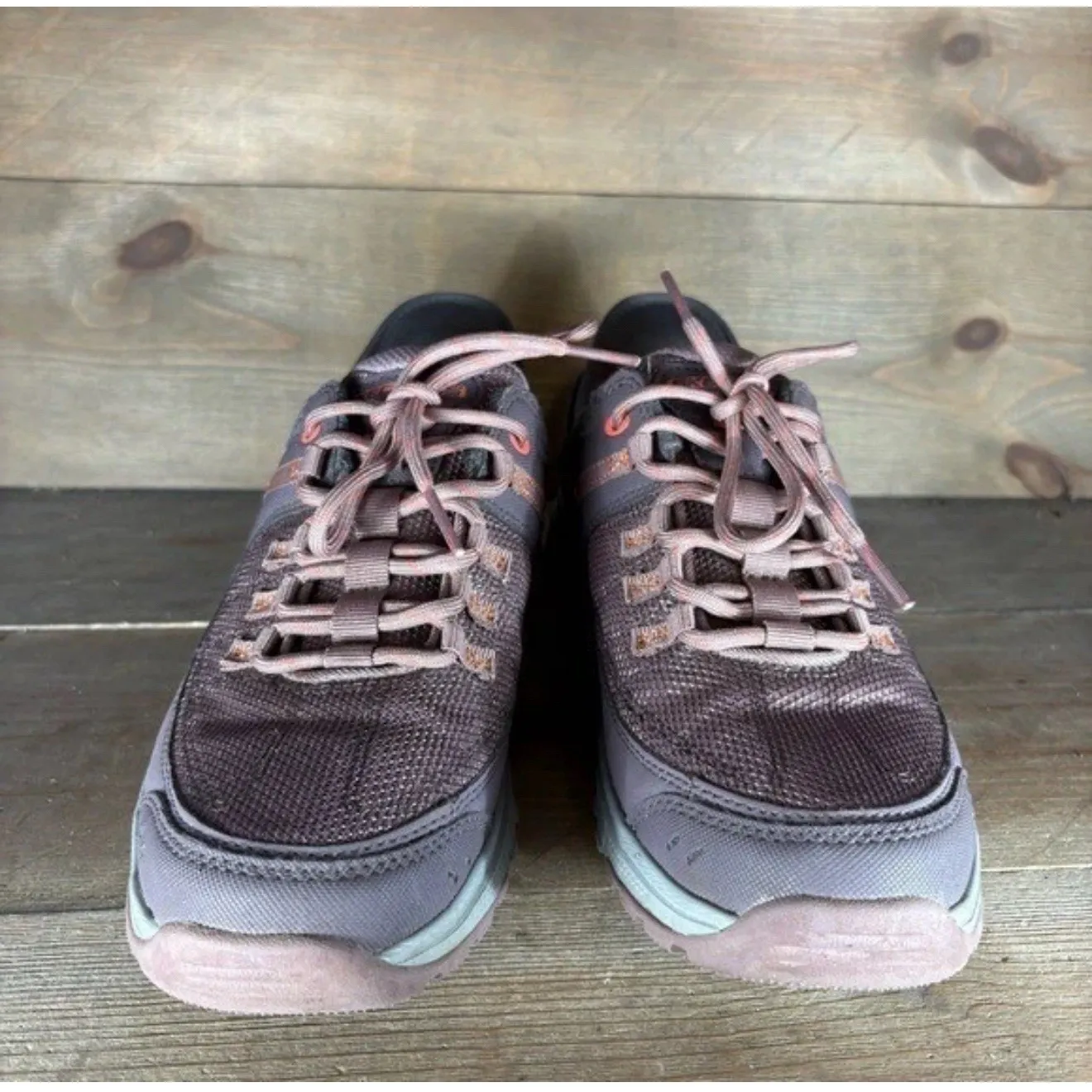 skechers slip ins summit at womens size 8.5 shoes purple athletic hiking sneaker - Image 4