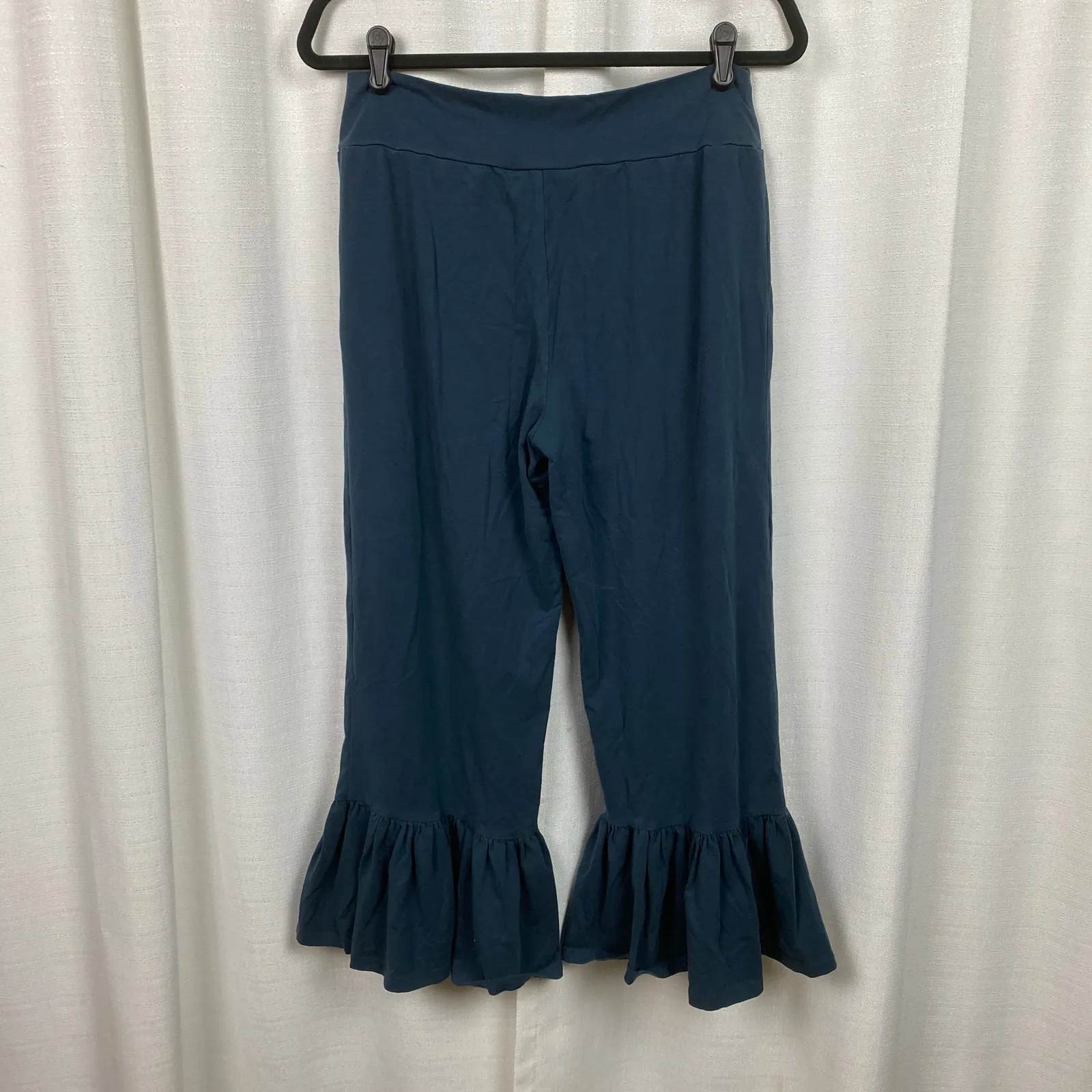 Matilda Jane Blue Big Ruffle Pants Sz.L - Image 7