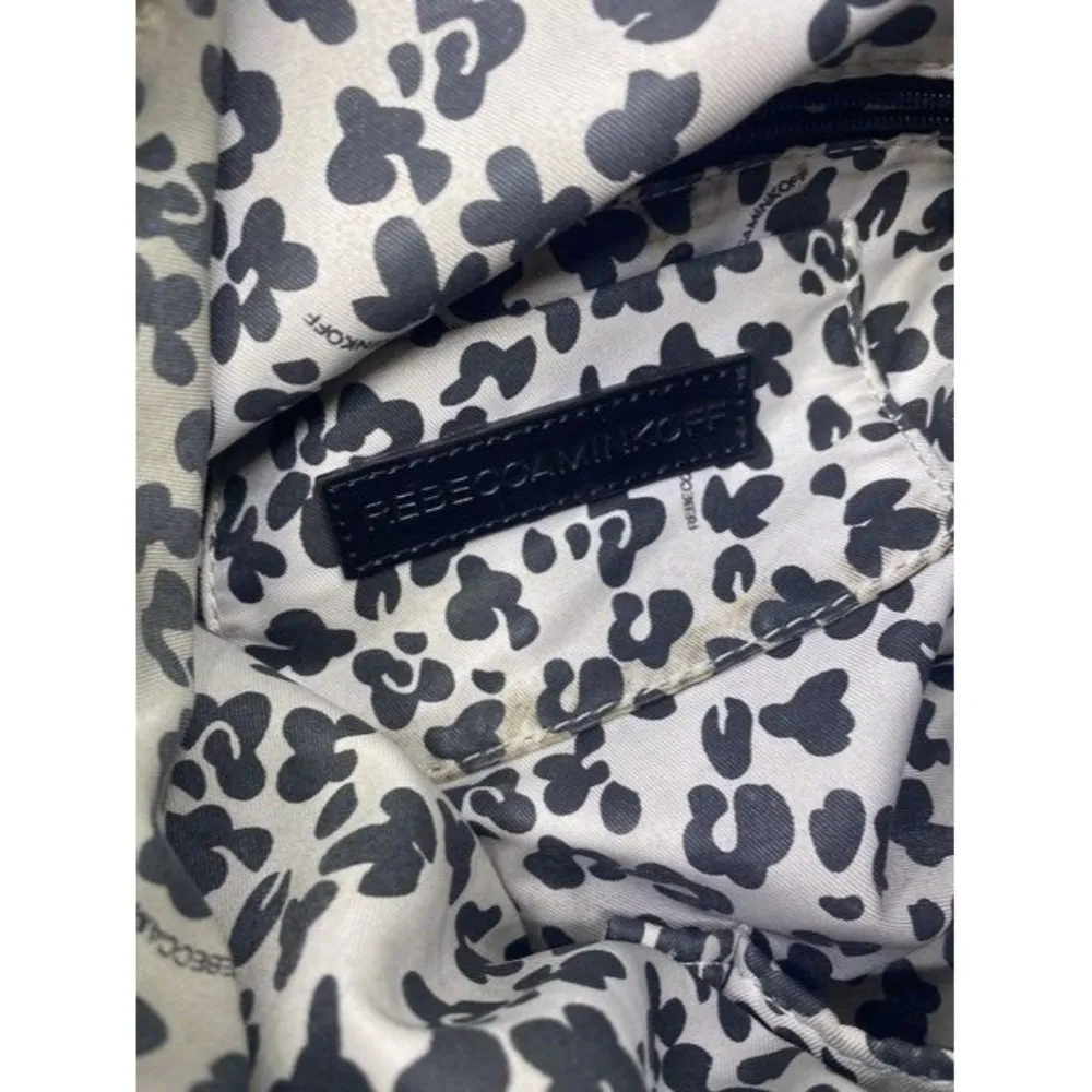 Rebecca Minkoff Stevie Julian Fringe Nubuck Gray Leather Backpack - Image 12