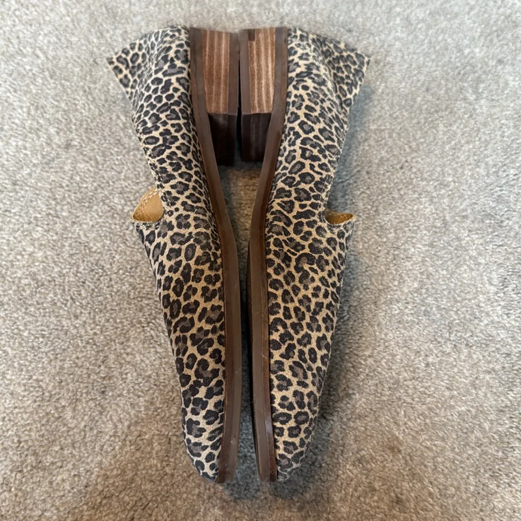 Lucky Brand Cahill Leopard Print Loafer Flats Size 8.5 - Image 3