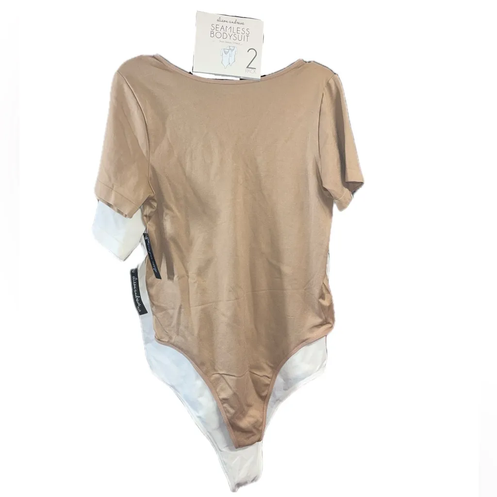 NWT Alison Andrew’s 2-Pack Seamless Bodysuits - Image 5