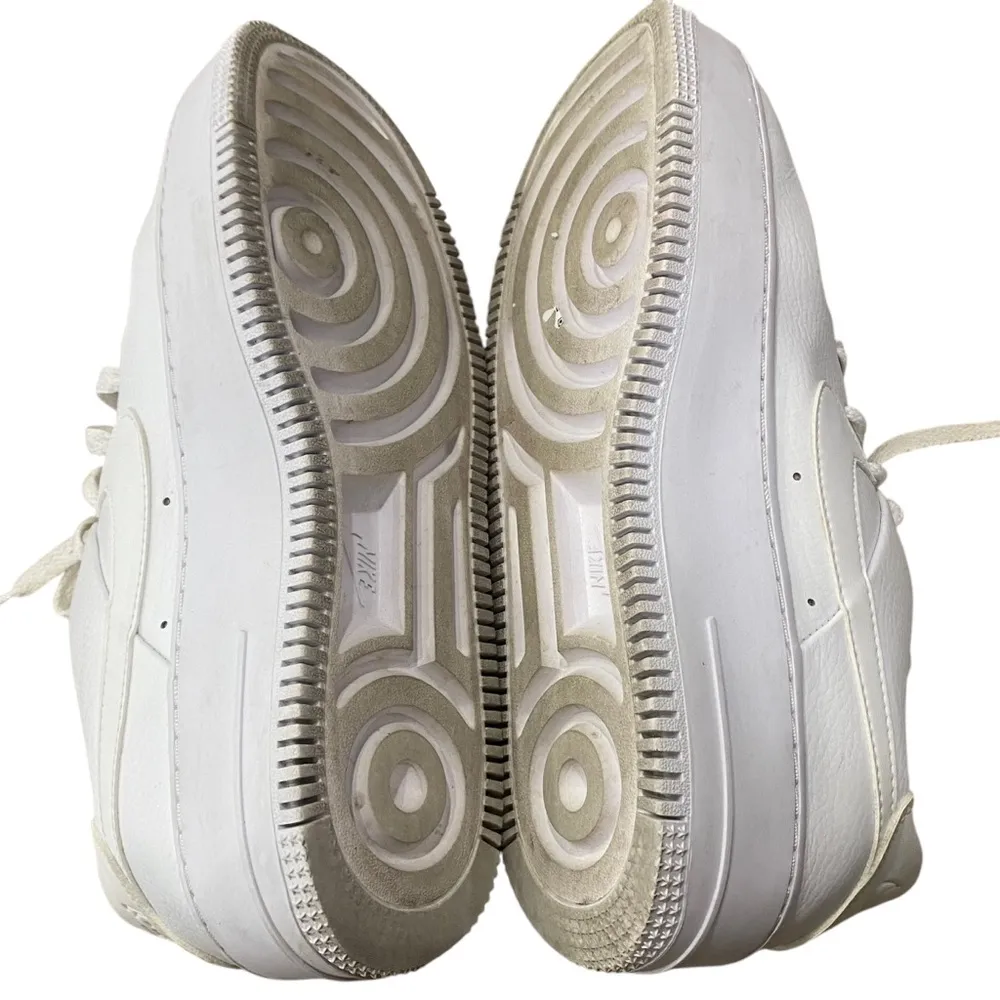 Nike Air Force 1 Sage “Triple White"  Wormen’s Size 9.5 - Image 7