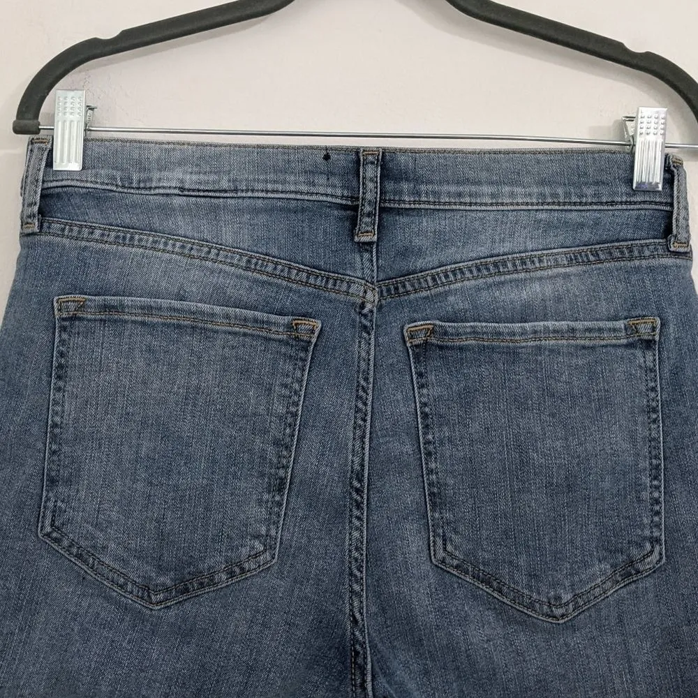 Banana Republic Jean Shorts Size 28 Distressed Jean Shorts - Image 4