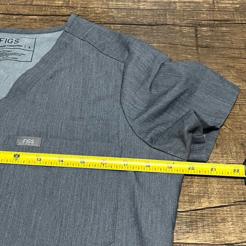 FIG Clothing Catarina One-Pocket Scrub Top - Image 9