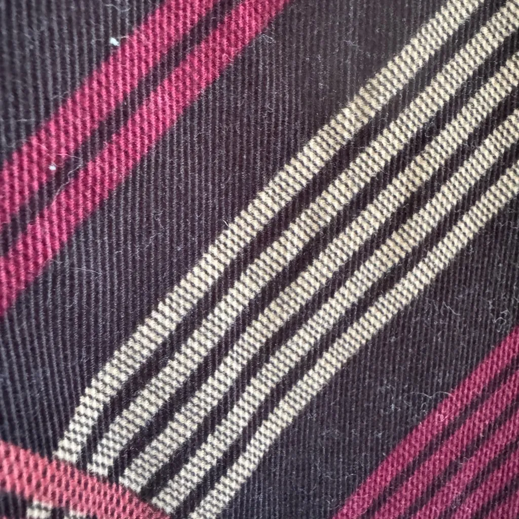 Corduroy Brown and Tan Plaid Skirt woman’s sz 8 - Image 8