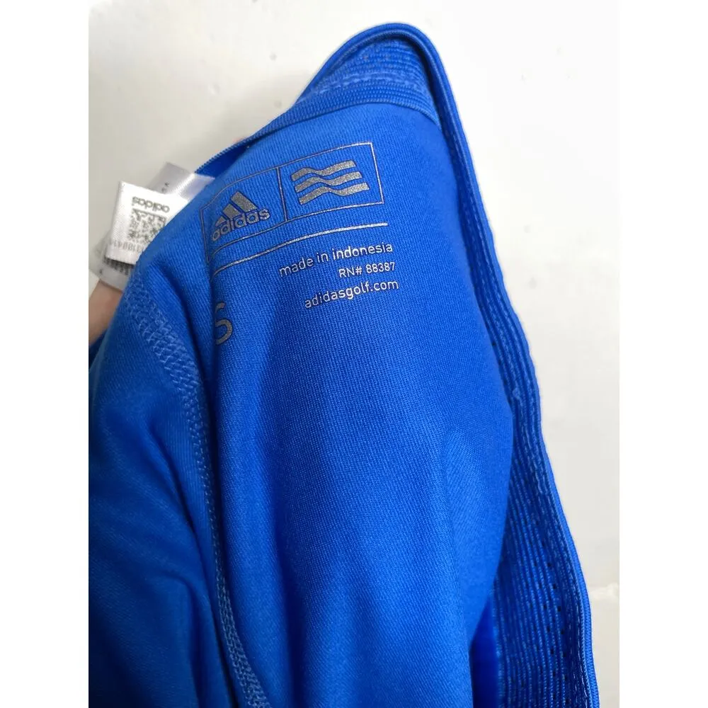 NEW Adidas Golf Rangewear Athletic Skort Womens Size Small Blue Gray Stripe - Image 8