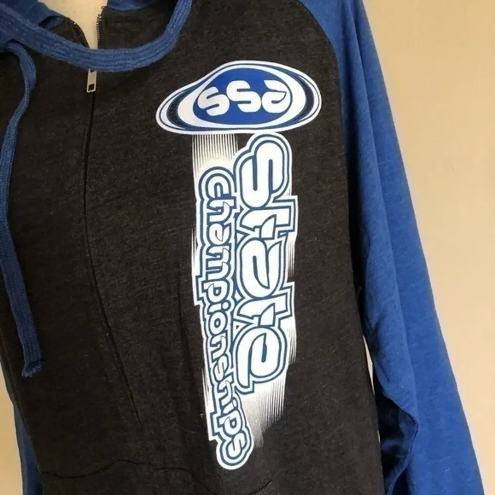 Independent Trading Company Hooded Cardigan Size L Gray Size L - Image 5