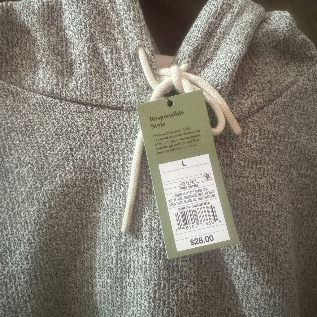 Goodfellow & Co Heather Gray Pullover - Image 5