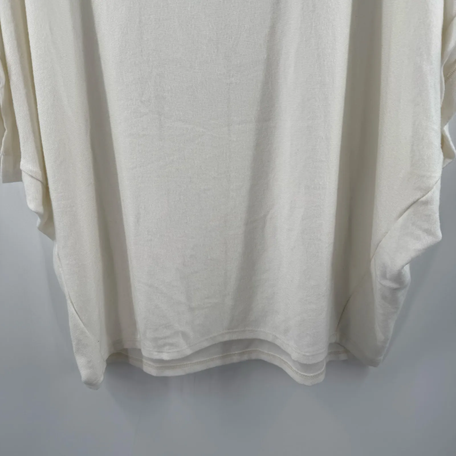 Michael Stars Top Size XXL NWT Verna Dolman Knit Madison Brushed Jersey Chalk - Image 10