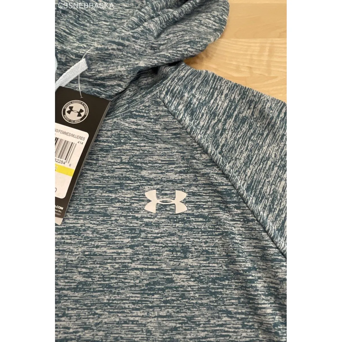 Under Armour Blue Women's Active Running Hooded Top‎ - Size Medium - Image 4
