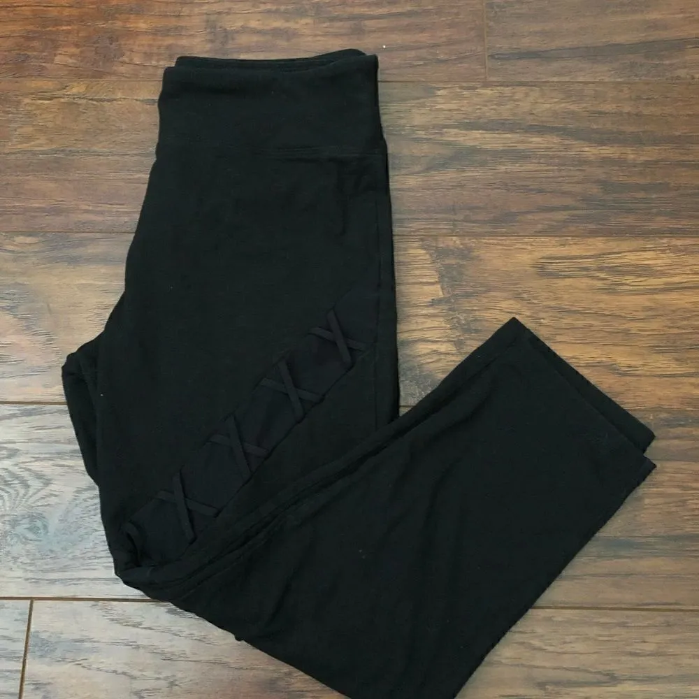 Victoria Sport VS PINK sweat yoga black pants M - Image 2