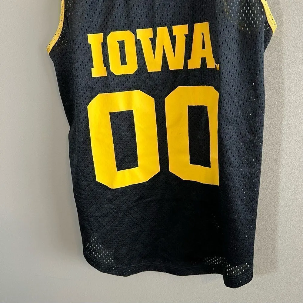✨ Kadyluxe Collection Black Iowa Hawkeyes Basketball Jersey #00 Medium - Image 3