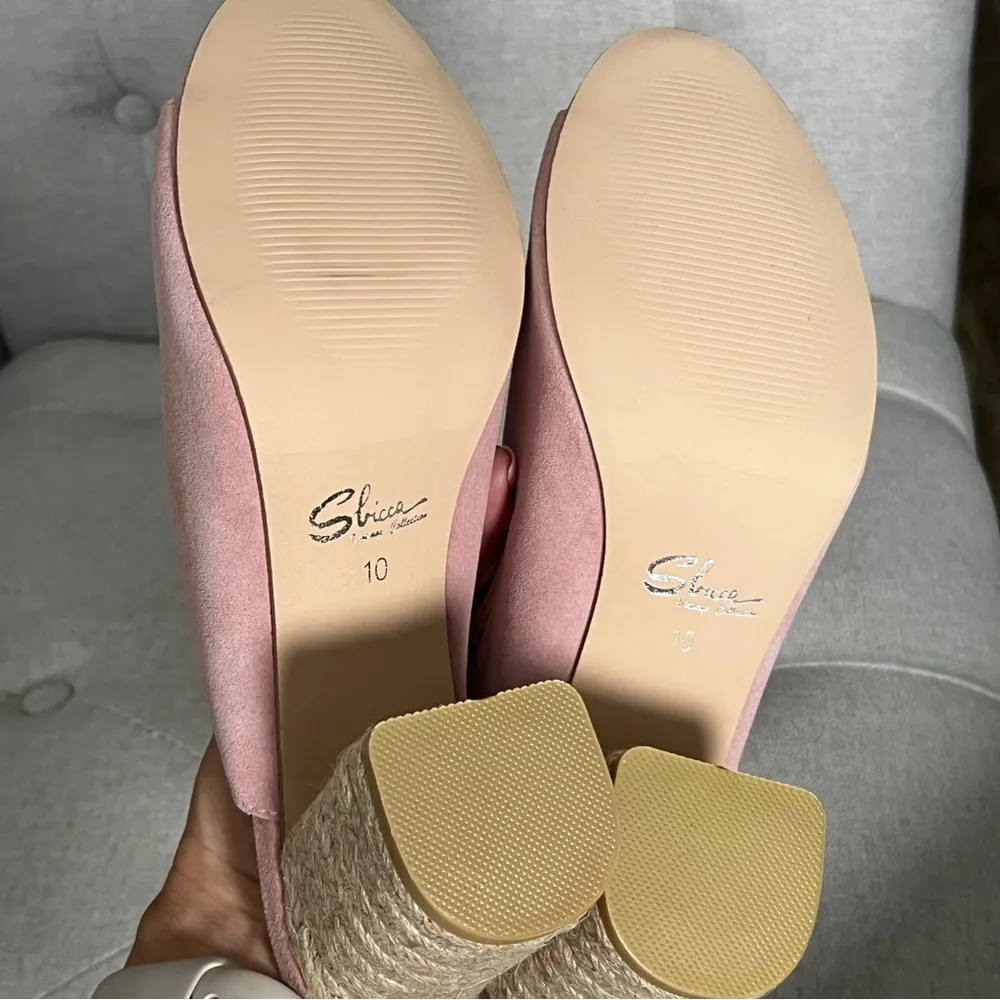 Sbicca vintage collection NIB suede Bussey heels size 10 - Image 6