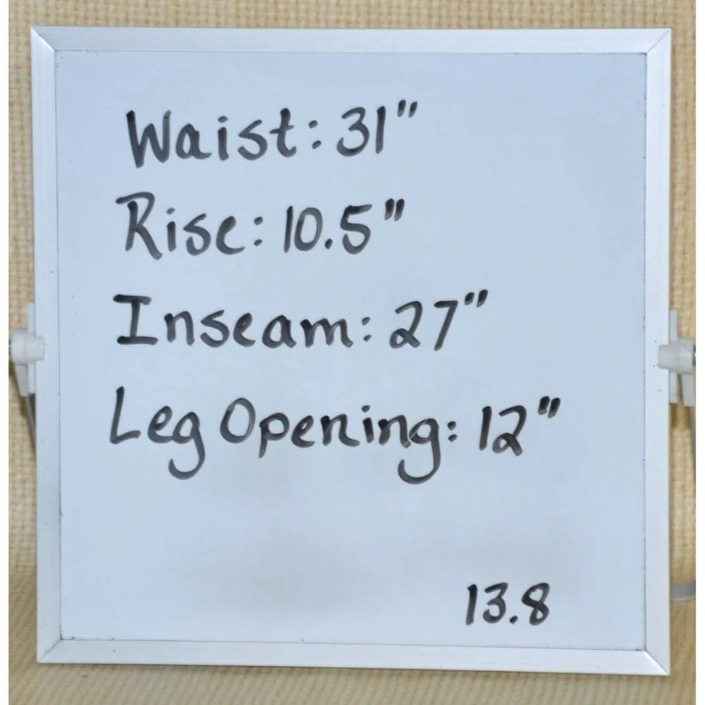 LOFT Black & White Gingham Ankle Pants Trousers Size 6 Pockets Career Stretch - Image 10