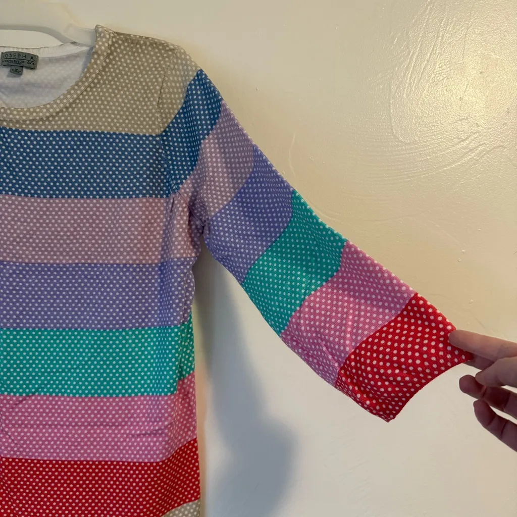 Joseph A. 3/4 Length Sleeve Lightweight Sweater - Image 2