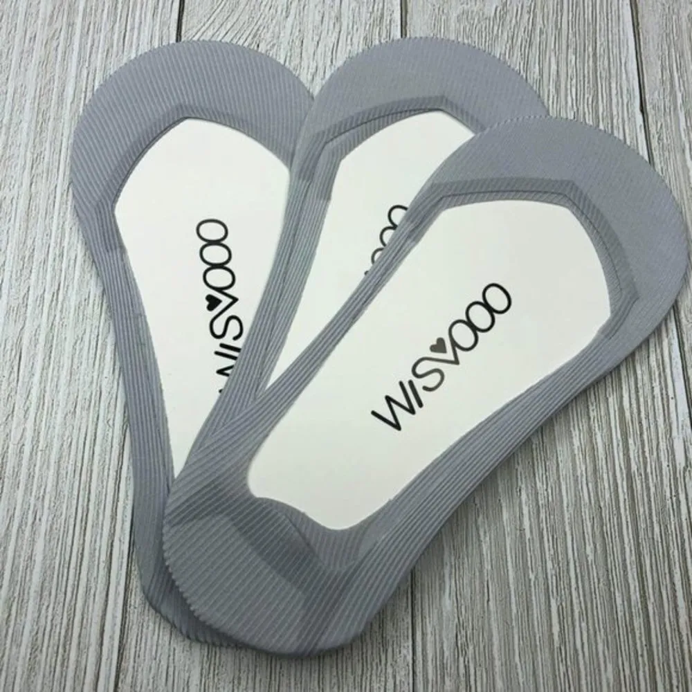 Women's No Show Socks Non Slip‎ Liner Socks Shoe Size 6 - Image 3