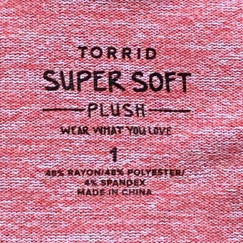 TORRID Relaxed Super Soft Plush Crew Neck Long Sleeve Drop Shoulder Top ~ 1X (1) - Image 6