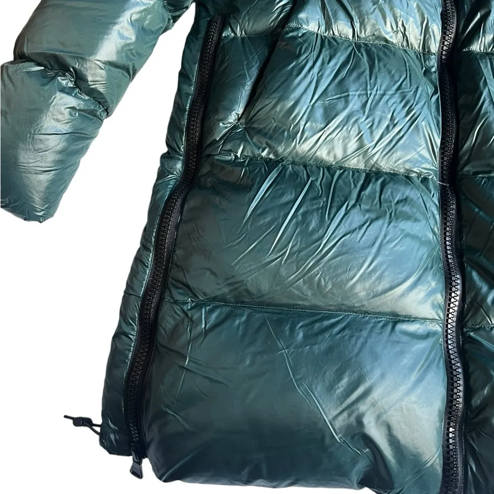 STYLUS Emerald Green Gables Down Puffer Coat - Image 8