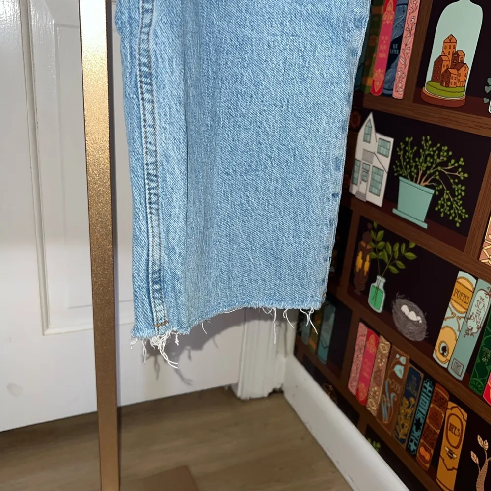 Abercrombie & Fitch Blue Straight Jeans Classic Style 33/16L - Image 2