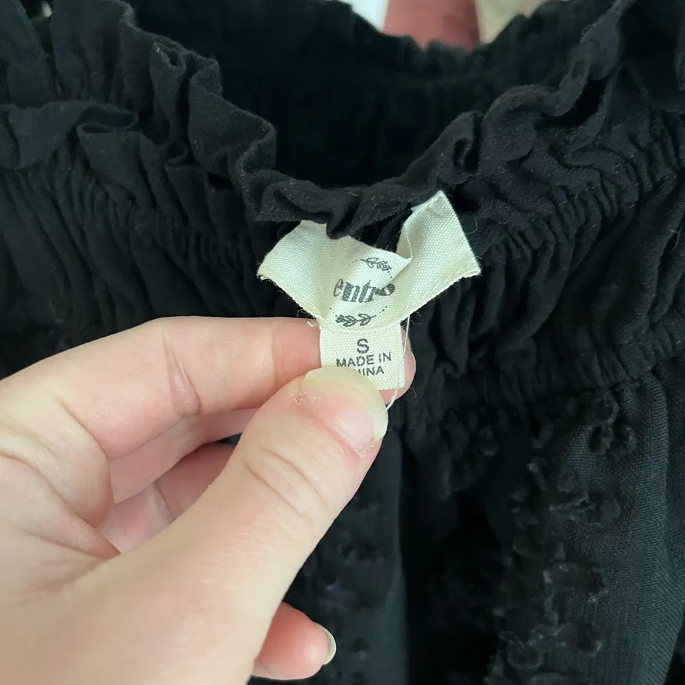 Entro Black Mini Dress - Image 7