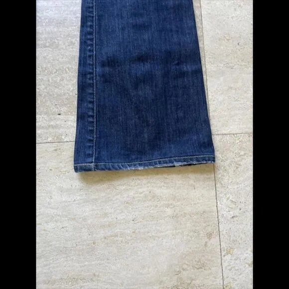 Vintage Citizens of Humanity Jeans Womens 26 Blue Ingrid Low‎ Waist Flare Flair - Image 7
