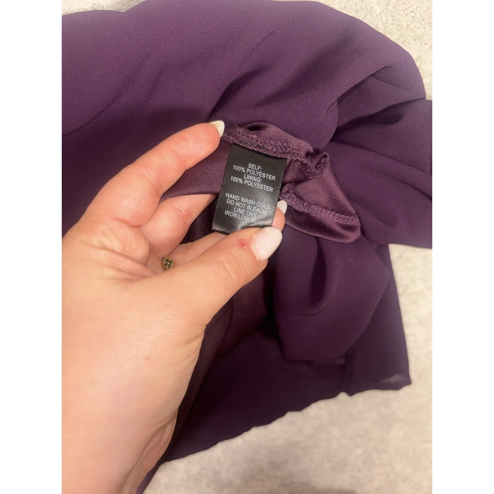 lulus long sleeve knee length dress sheer sleves xl - Image 10