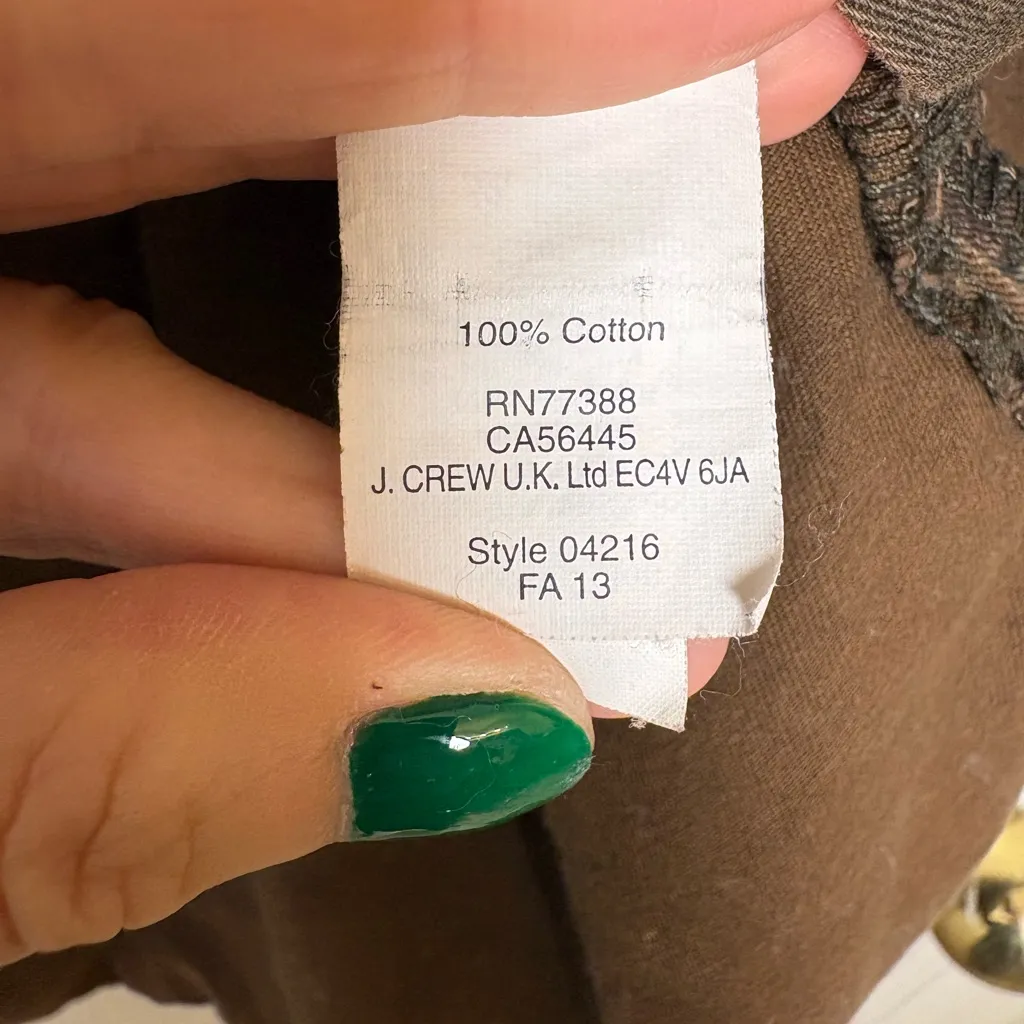 Madewell Camo Button-Down Shirt Utility Normcore Military Style M - Image 5