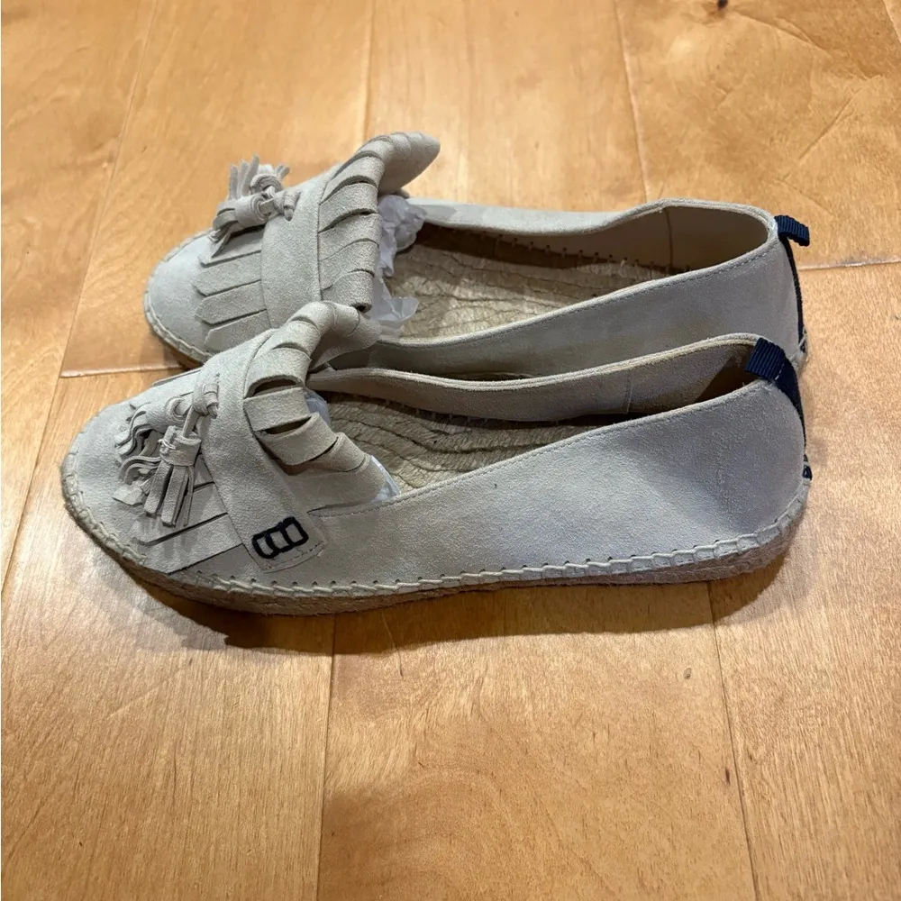 Boden Heidi Eapadrilles loafers shoes sz 39 or 8 oatmeal beige - Image 2