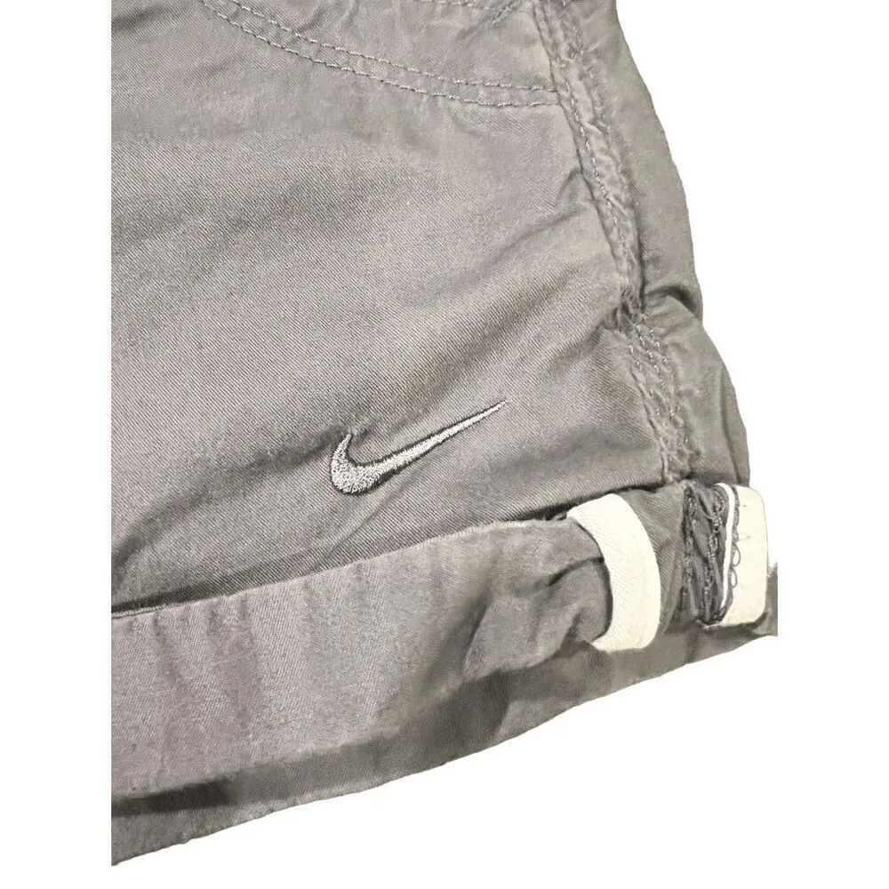 Nike  FABRIC LOGO EMBROIDERED JUNIOR SHORTS SIZE M - Image 7