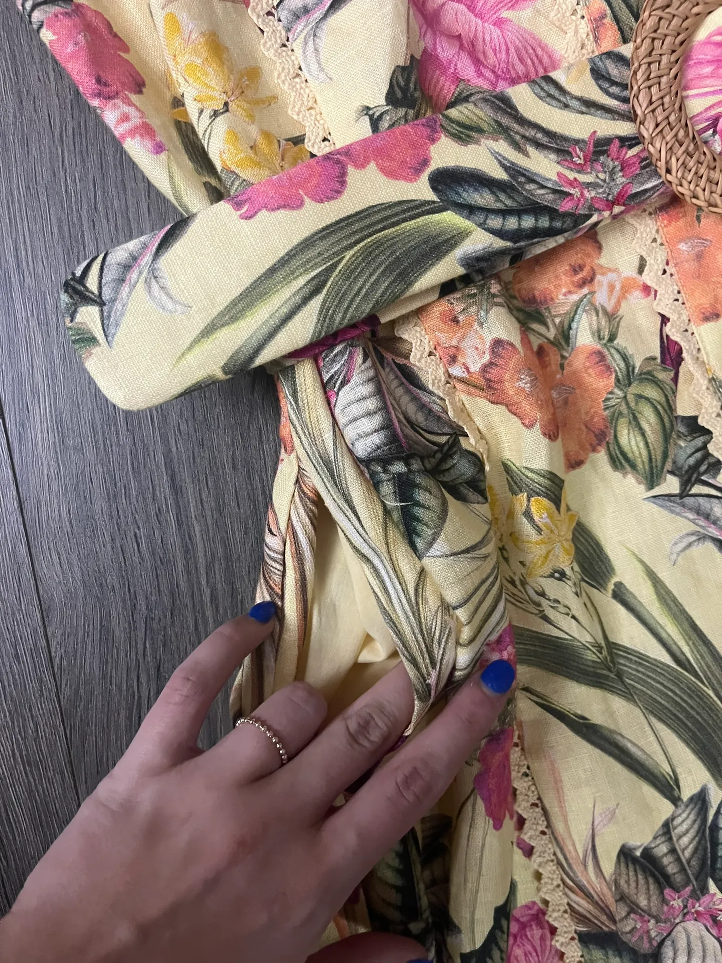 Belted Mini Dress - Image 7