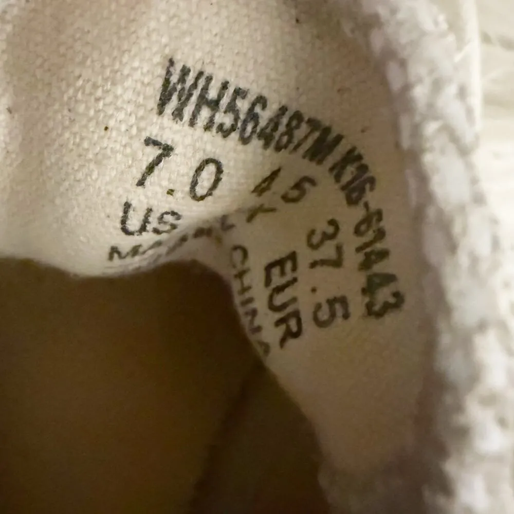 KEDS | Ortholite White Beige Jute Lace - Image 11