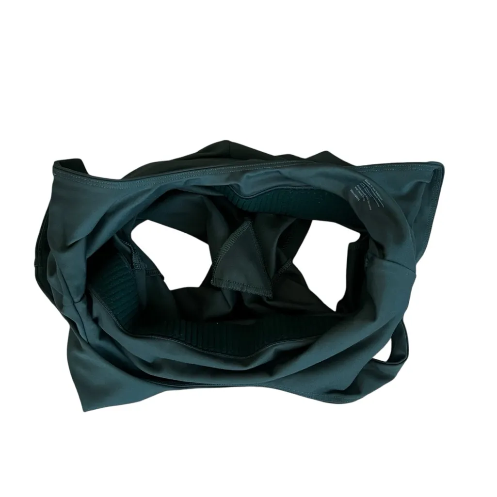 The Girlfriend Collective Women’s Bike Unitard Emerald Moss Green Shorts Romper - Image 9