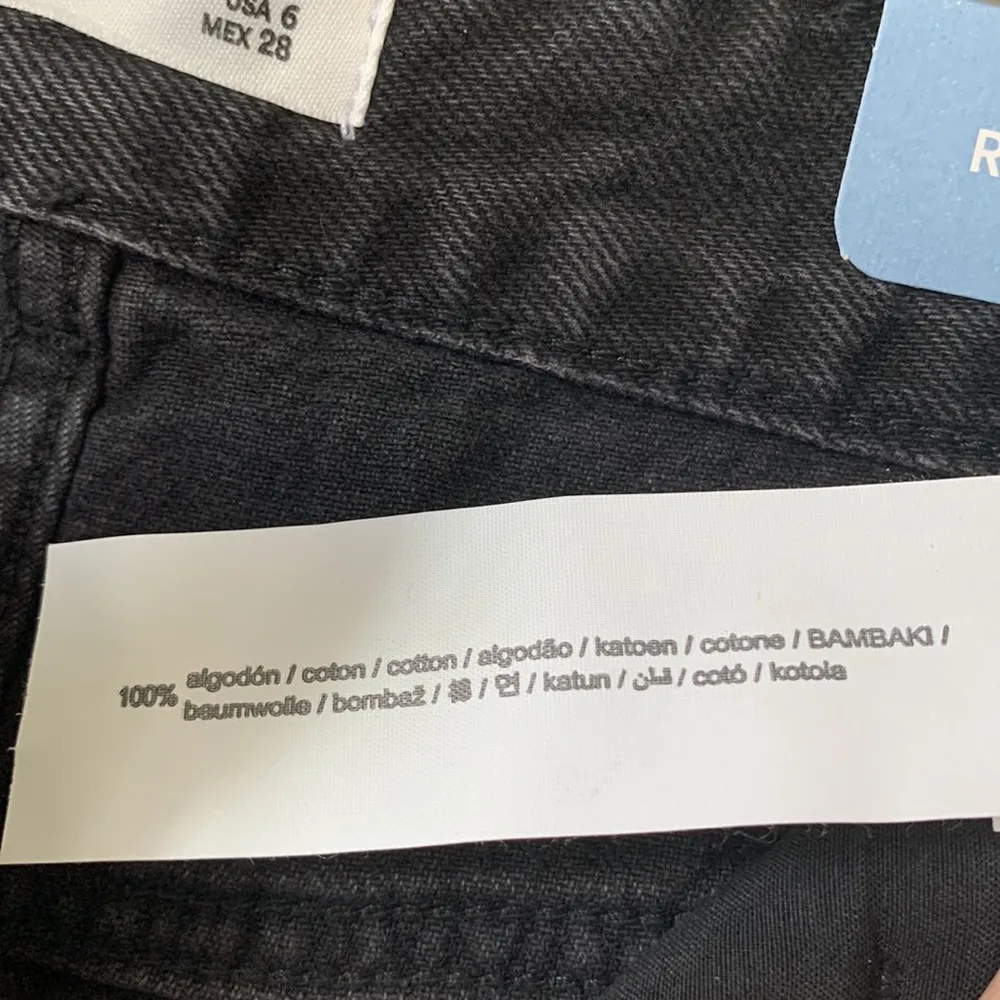 ASOS NWT  Pull&Bear Exclusive 90’s Straight Leg High Rise Jeans with Split Hem - Image 8