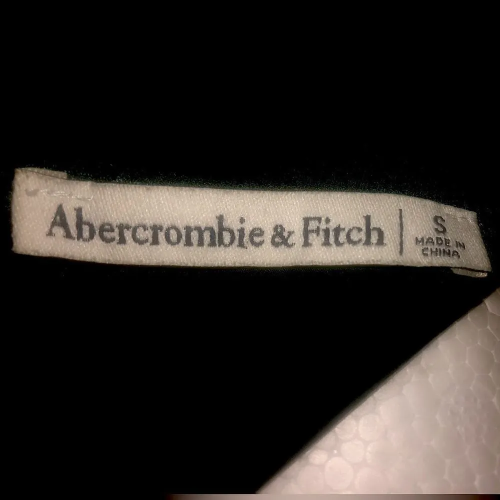 Abercrombie and fitch hunter green long sleeve peep hole dress size Small - Image 6