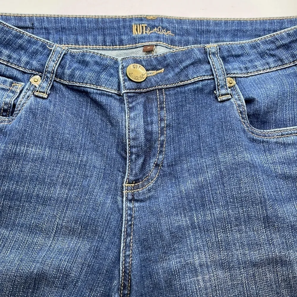 Kut From The Kloth Mid Bermuda Shorts Size 8 - Image 15