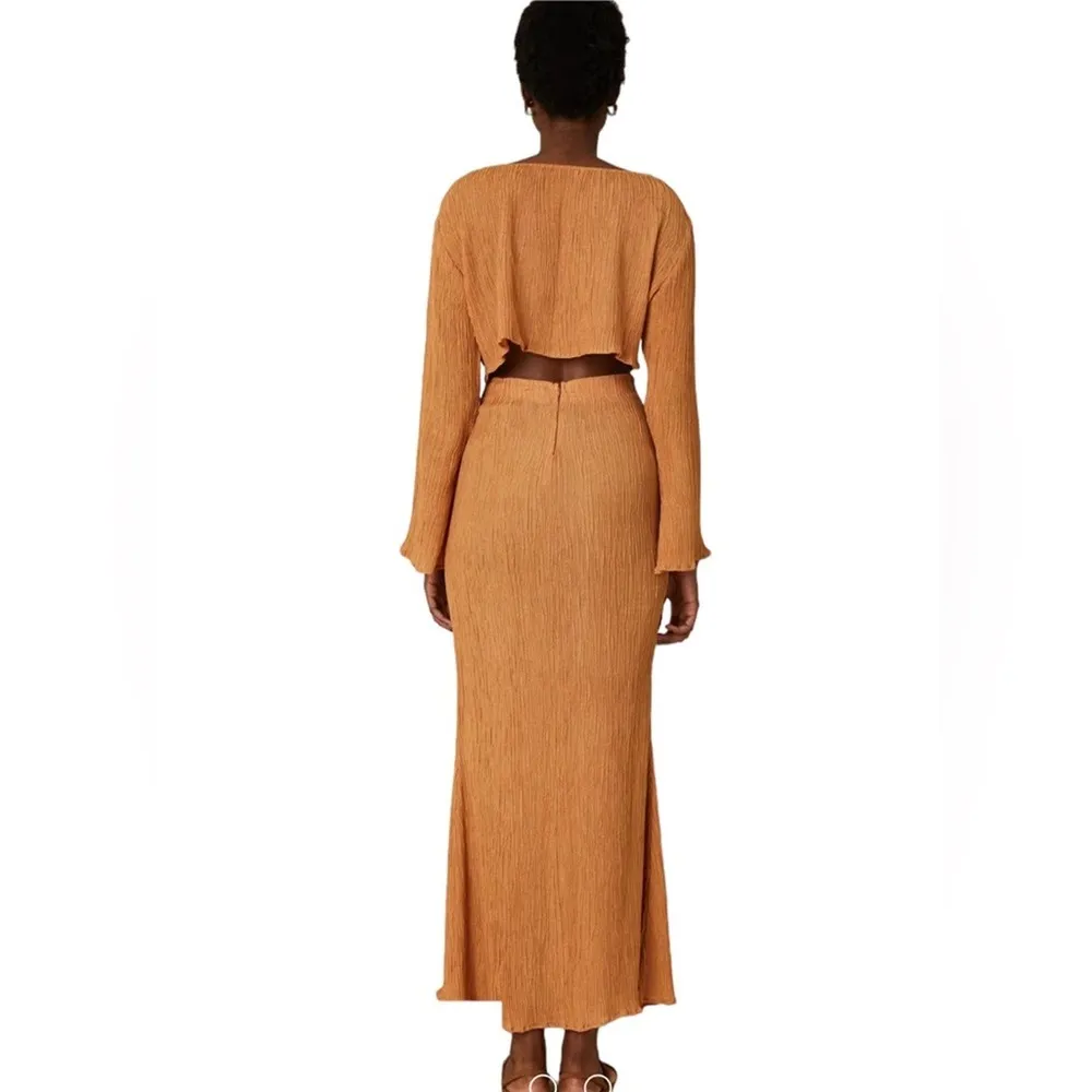 SAVANNAH MORROW THE LABEL AMARILLO TOP SANDSTONE SMALL NWT - Image 3