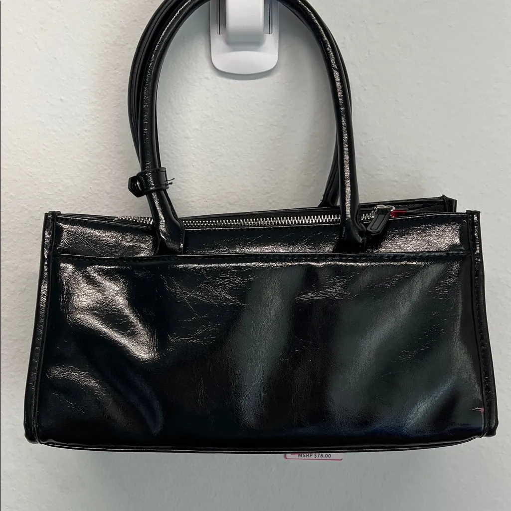 Paris Hilton | Black Shoulder Bag - Image 6