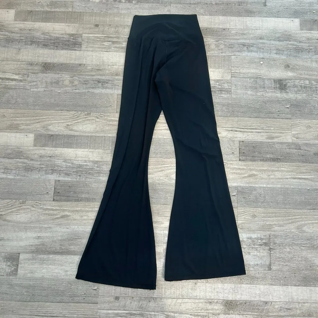 Sunzel Black Flare Leggings Crossover, Yoga, High Waist, Tummy Control E42 Size M - Image 7