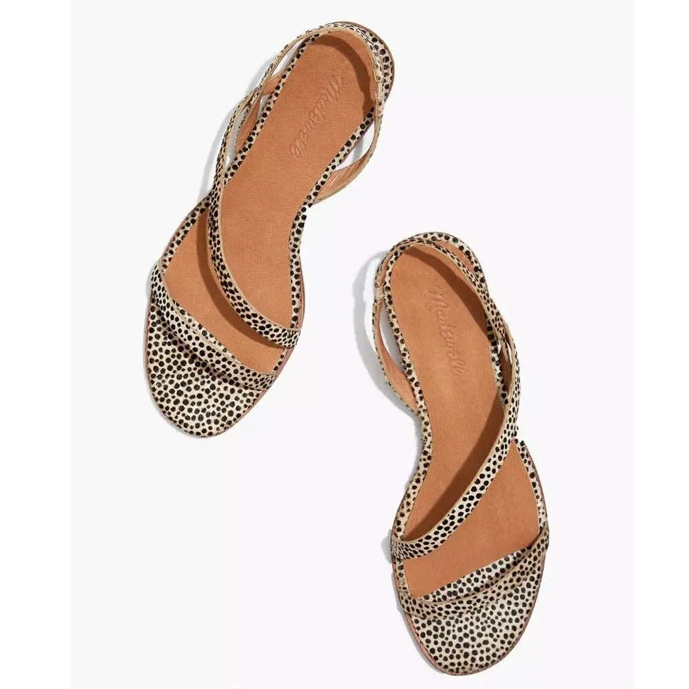 Madewell Dalmatian animal print sandals - Image 2