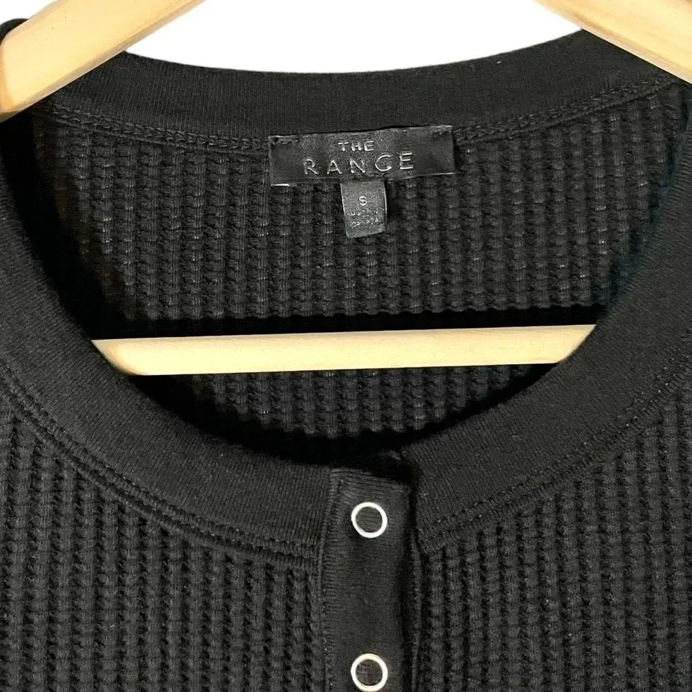 The Range  Long Sleeve Waffle Knit Top - Image 5