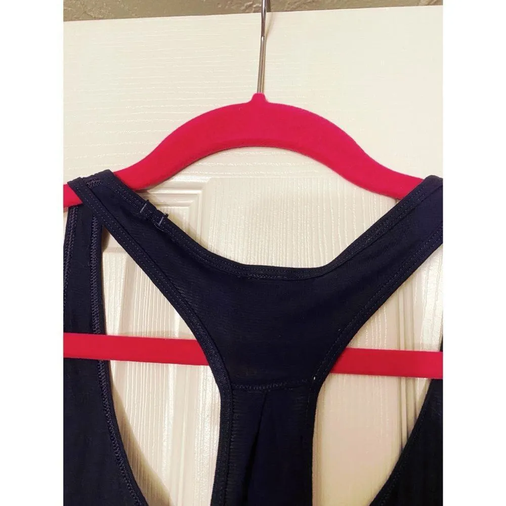 Lululemon Navy Blue 105 F Singlet Scoop-neck Racerback Active Yoga Tank Top 4 - Image 9