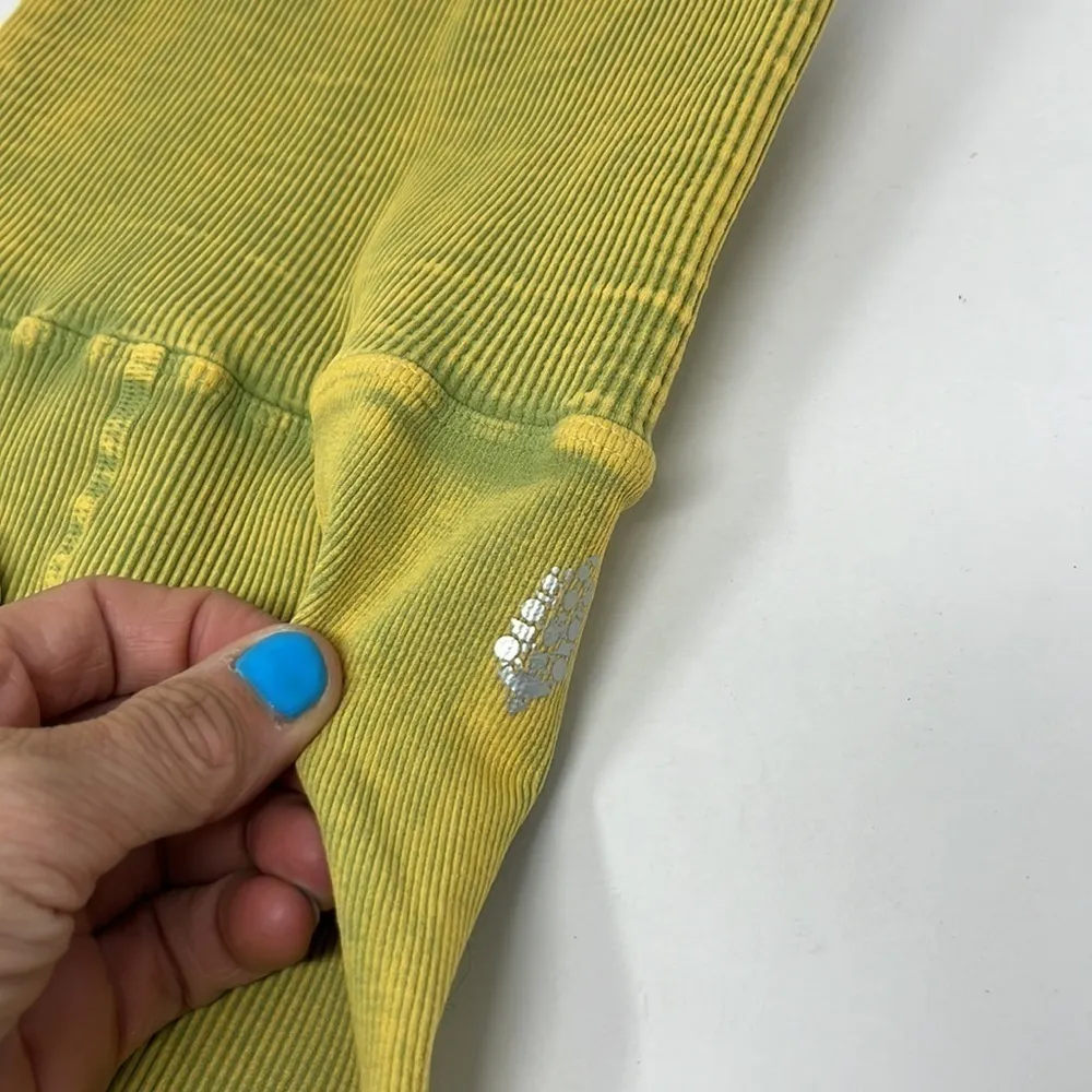 FREE PEOPLE Movement 7/8 Happiness Runs Leggings in Sparkling Citrus xs/s - Image 8